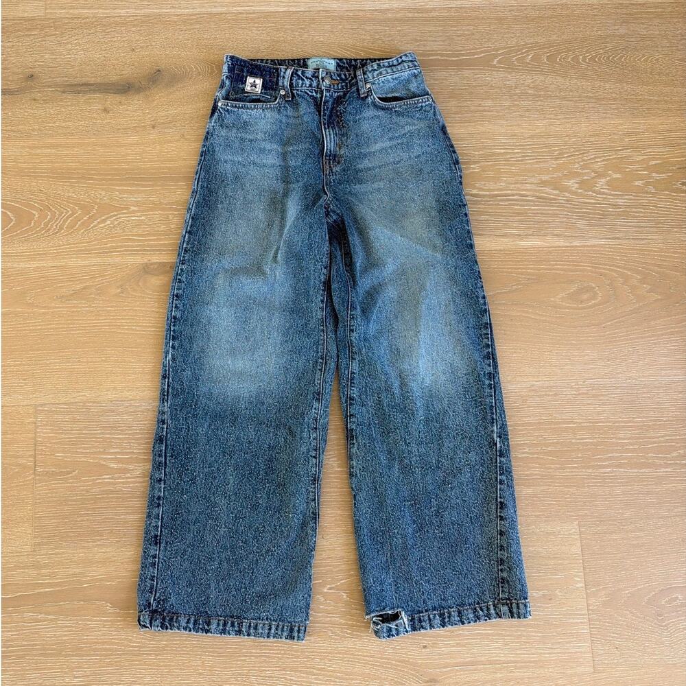Revice Denim Jeans Wide Leg Size 24 Blue